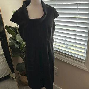 Spense Black Dress button back detail size 14W